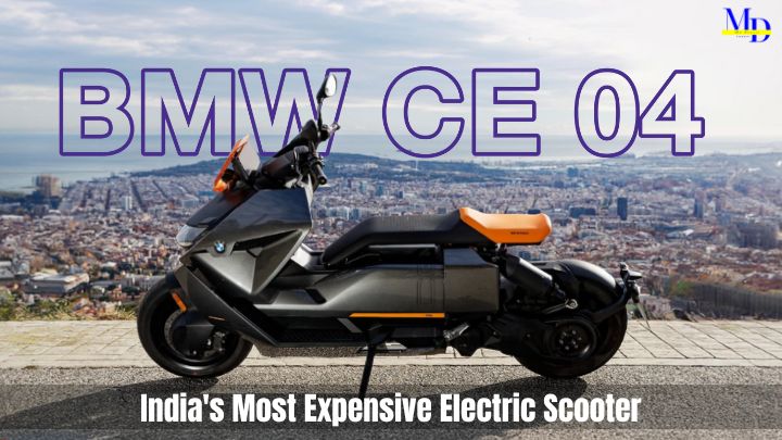 BMW CE 04 – The Most Expensive Electric Scooter Launched in India